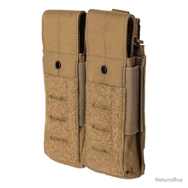 Porte-chargeur double AR 5.11 Tactical Flex � rabat de protection en nylon 500D Kangaroo