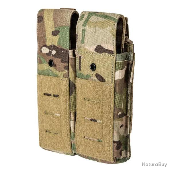 Porte-chargeur double AR 5.11 Tactical Flex � rabat de protection en nylon 500D Multicam