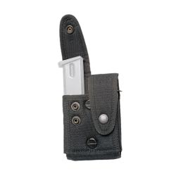 Porte-chargeur double GK Pro Red Label 9 mm fabriqu&eacute; en France r&eacute;glage &agrave; vis Noir