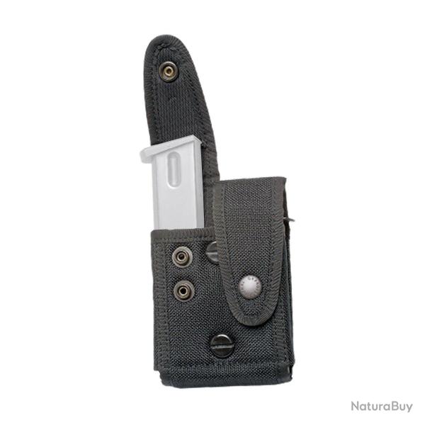 Porte-chargeur double GK Pro Red Label 9 mm fabriqu� en France r�glage � vis Noir