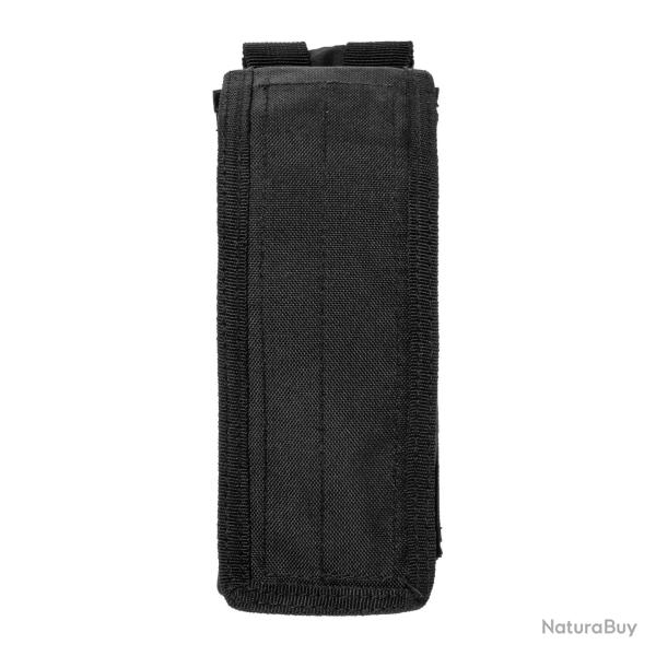 Porte-chargeur Mil-Tec pour AK47 polyester enduit PVC 7 � 7 � 19 cm MOLLE pour deux chargeurs Noir