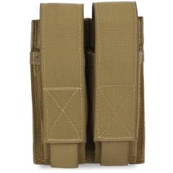 Porte-chargeur PISTOL 2X1 Bulldog Tactical Gear Coyote 9 mm