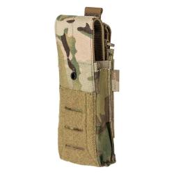 Porte-chargeur simple AR 5.11 Tactical Flex &agrave; rabat de protection en nylon 500D Multicam