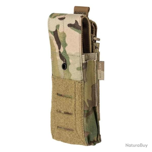 Porte-chargeur simple AR 5.11 Tactical Flex � rabat de protection en nylon 500D Multicam