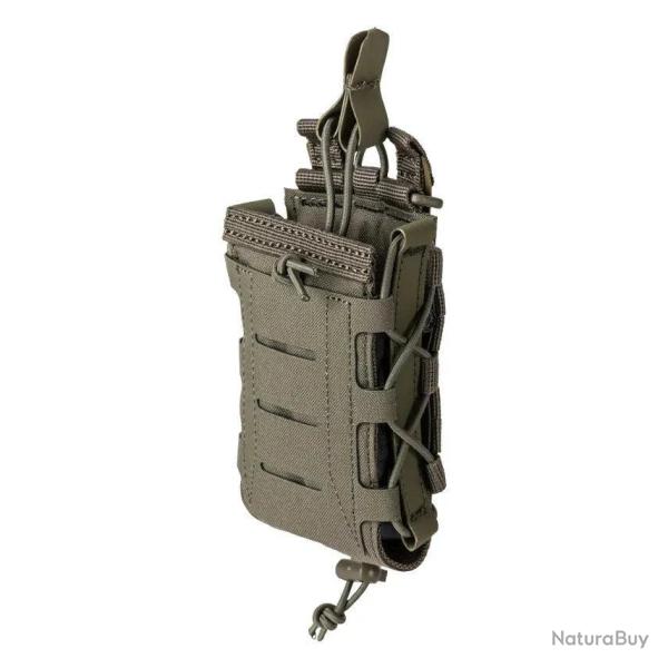 Porte-chargeur simple multicalibre 5.11 Tactical Flex � panneaux ajustables Vert Ranger