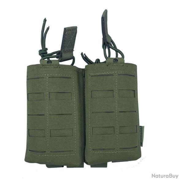 Porte-chargeur SM2A M4 1X2 Bulldog Tactical Gear Vert olive