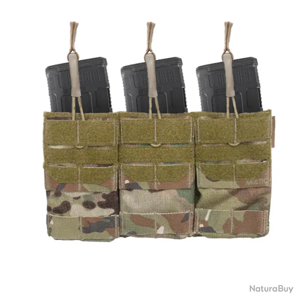 Porte-Chargeurs Triple Agilite AG3 5.56 Multicam