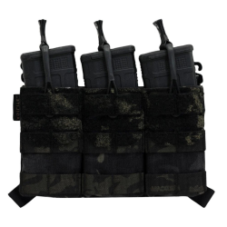 Porte-Chargeurs Triple Agilite Placard AG3 5.56 Multicam Noir