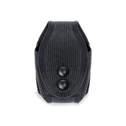 Porte-menottes GK Pro Red Label grand mod&egrave;le double piq&ucirc;re passant brevet&eacute; 80 g Noir