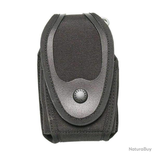 Porte-menottes rigide GK Pro Timecop grand mod�le anti-d�formation passant anti-rotation Noir