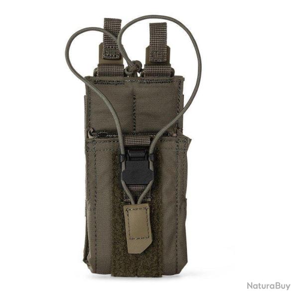 Porte-radio 5.11 Tactical Flex 2.0 � panneaux extensibles et r�glage magn�tique Vert Ranger