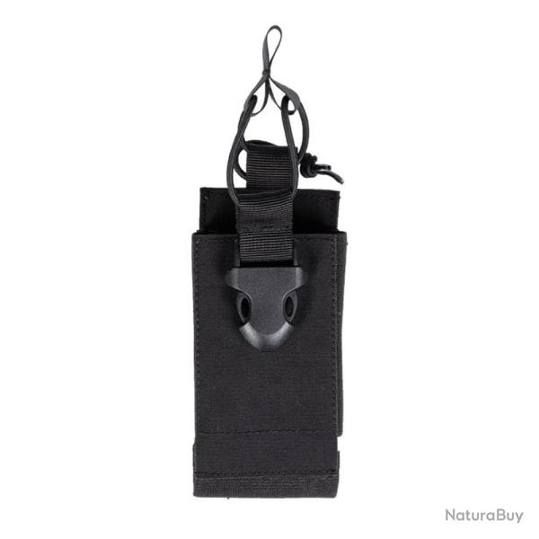Porte-radio MOLLE Noir