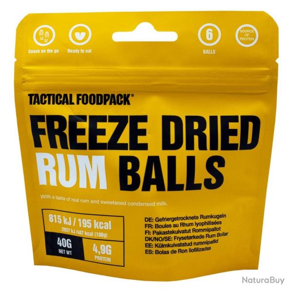 Ration lyophilis�e Tactical Foodpack Boules de Rhum pr�tes � manger Autre