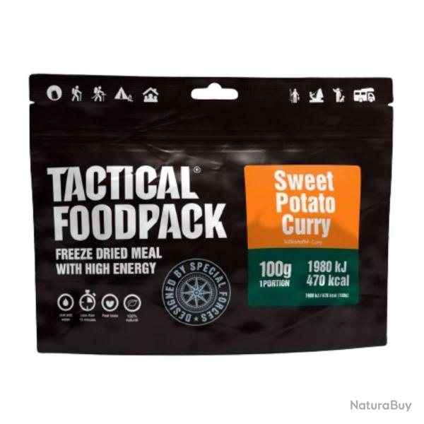 Ration lyophilis�e Tactical Foodpack Patate Douce au Curry 504 kcal Autre