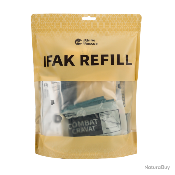 Recharge pour trousse de secours IFAK Rhino Rescue 10 pi�ces Autre