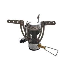 R&eacute;chaud Mil-Tec Spider acier inoxydable cartouche gaz 1 800 W 135 g avec bo&icirc;tier poly&eacute;thyl&egrave;ne Autre