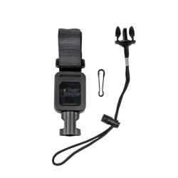 R&eacute;tracteur tactique Gear Keeper Sidearm Tether Low Force Velcro Noir 91 cm / 36 inch 3 oz / 85 g