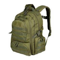 Sac &agrave; dos Ares Duty 35L, compartiment tablette, dos en filet a&eacute;r&eacute;, 47 &times; 30 &times; 16 cm Vert olive