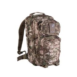 Sac &agrave; dos d'assaut Mil-Tec US 20 litres CIV-TEC polyester PVC avec syst&egrave;me Laser Cut frontal et bret