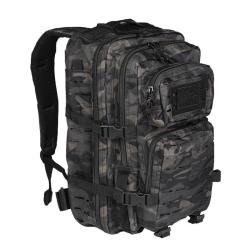 Sac &agrave; dos d'assaut Mil-Tec US 36 litres polyester PVC avec syst&egrave;me Laser Cut frontal et compartiment