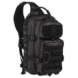 Sac &agrave; dos d'assaut mono-bretelle Mil-Tec 25 litres polyester enduit polyur&eacute;thane avec poign&eacute;e paraco