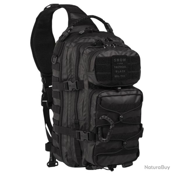 Sac � dos d'assaut mono-bretelle Mil-Tec 25 litres polyester enduit polyur�thane avec poign�e paraco