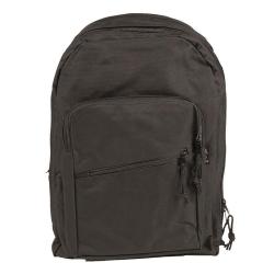 Sac &agrave; dos Mil-Tec Day Pack 25L polyester enduit PVC avec organisateur et bretelles rembourr&eacute;es Noir