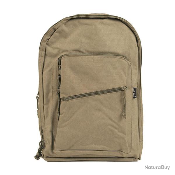 Sac � dos Mil-Tec Day Pack 25L polyester enduit PVC avec organisateur et bretelles rembourr�es Vert 
