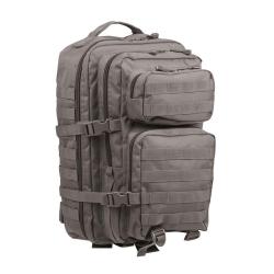 Sac &agrave; dos Mil-Tec US Assault Large 36L polyester 600D enduit PVC version monochrome Gris