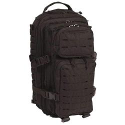 Sac &agrave; dos Mil-Tec US Assault Small 20L Laser Cut polyester enduit PVC 42 &times; 20 &times; 25 cm 1 100 g Noir
