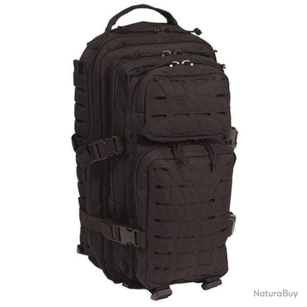 Sac � dos Mil-Tec US Assault Small 20L Laser Cut polyester enduit PVC 42 � 20 � 25 cm 1 100 g Noir