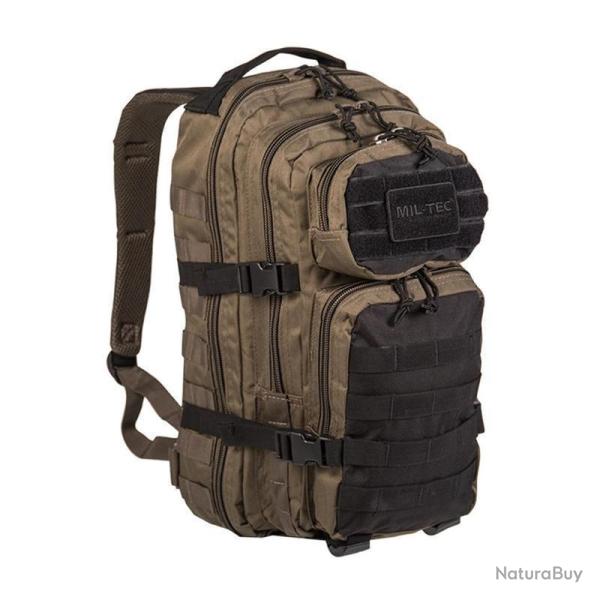 Sac � dos Mil-Tec US Assault Small 20L version bicolore polyester enduit PVC MOLLE 42 � 20 � 25 cm N