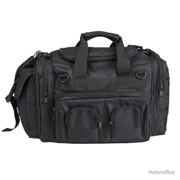 Sac d'intervention Mil-Tec K-10 polyester 35 � 25 � 20 cm avec sangle d'�paule Noir