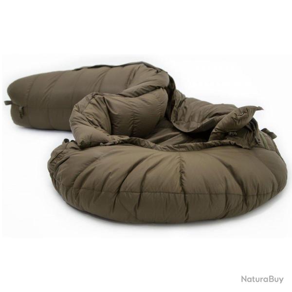 Sac de couchage duvet Carinthia Survival Down 1000, confort -20 �C / extr�me -42 �C, 1850 g Vert oli