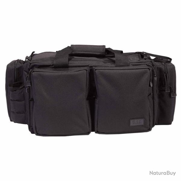 Sac de tir 5.11 Tactical Range Ready 43 L en polyester 600D avec compartiments pistolets Noir