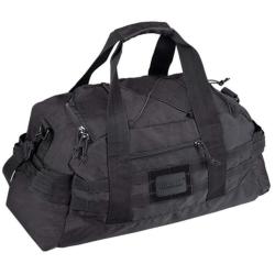 Sac de voyage Mil-Tec Cargo Combat 25 litres polyester enduit PU compatible MOLLE Noir 25L