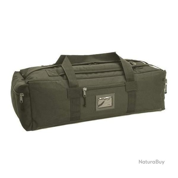 Sac de voyage Mil-Tec TAP Commando 72L polyester enduit PVC d�perlant � fond renforc� Vert olive