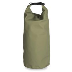 Sac &eacute;tanche Mil-Tec Titan 10 litres en b&acirc;che PVC-polyester avec fermeture roll-top et D-Ring Vert 10