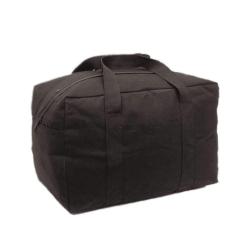 Sac voyage Mil-Tec type TAP 77L 100 % coton 60 &times; 35 &times; 30 cm avec fermeture &eacute;clair masqu&eacute;e par bouton