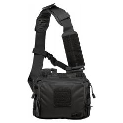 Sacoche 5.11 Tactical 2-Banger 3 L en nylon 500D avec bandouli&egrave;re ambidextre Noir