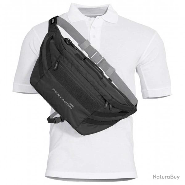 Sacoche de dissimulation Pentagon Telamon en polyester 600D 8,5 L � compartiment arme et poche docum