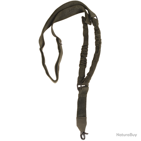 Sangle d'arme 1 point Mil-Tec Tactical Bungee polyester enduit PVC r�glable 65 � 123 cm Coyote