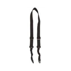 Sangle pour arme Mil-Tec Bungee 2 Points Noir