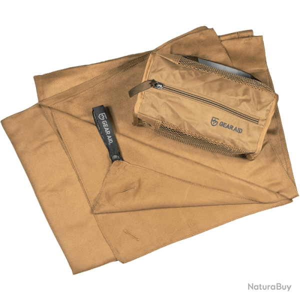 Serviette Gear Aid Outgo Microfibre Coyote