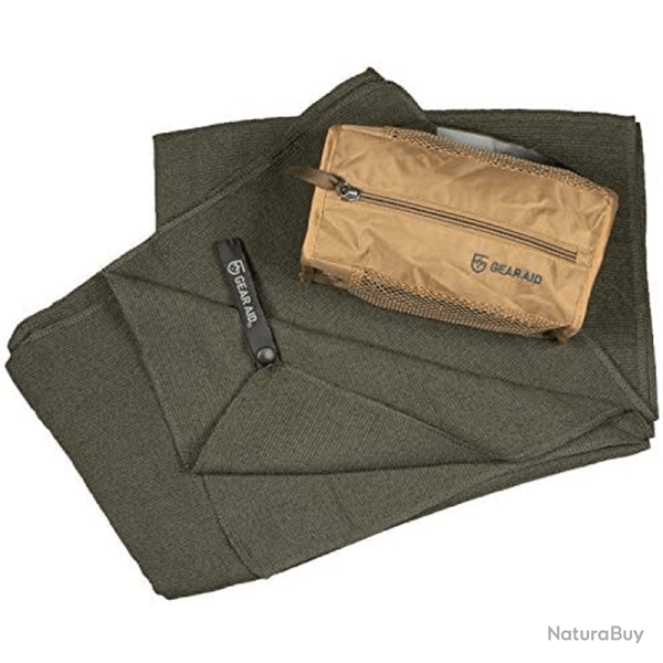 Serviette Gear Aid Outgo Microfibre Vert L