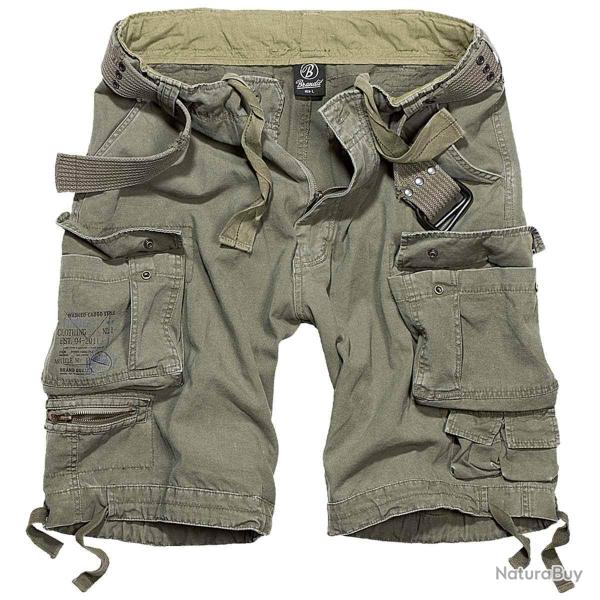 Short Brandit Savage Vintage Vert olive - S