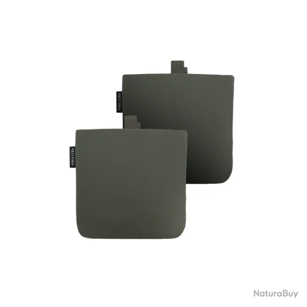 Support de porte-plaque lat�ral Agilite Flank� Vert Ranger
