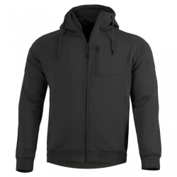 Sweat &agrave; capuche Pentagon Leonidas 2.0 en coton-polyester &agrave; emplacements auto-agrippants et poche poi