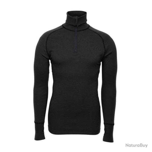 T-shirt Brynje Arctic Double Zip  [+5�C > -30�C] Noir - XXL