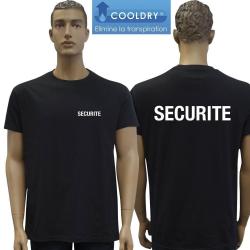 T-shirt Patrol Equipement CoolDry S&eacute;curit&eacute; Noir - M